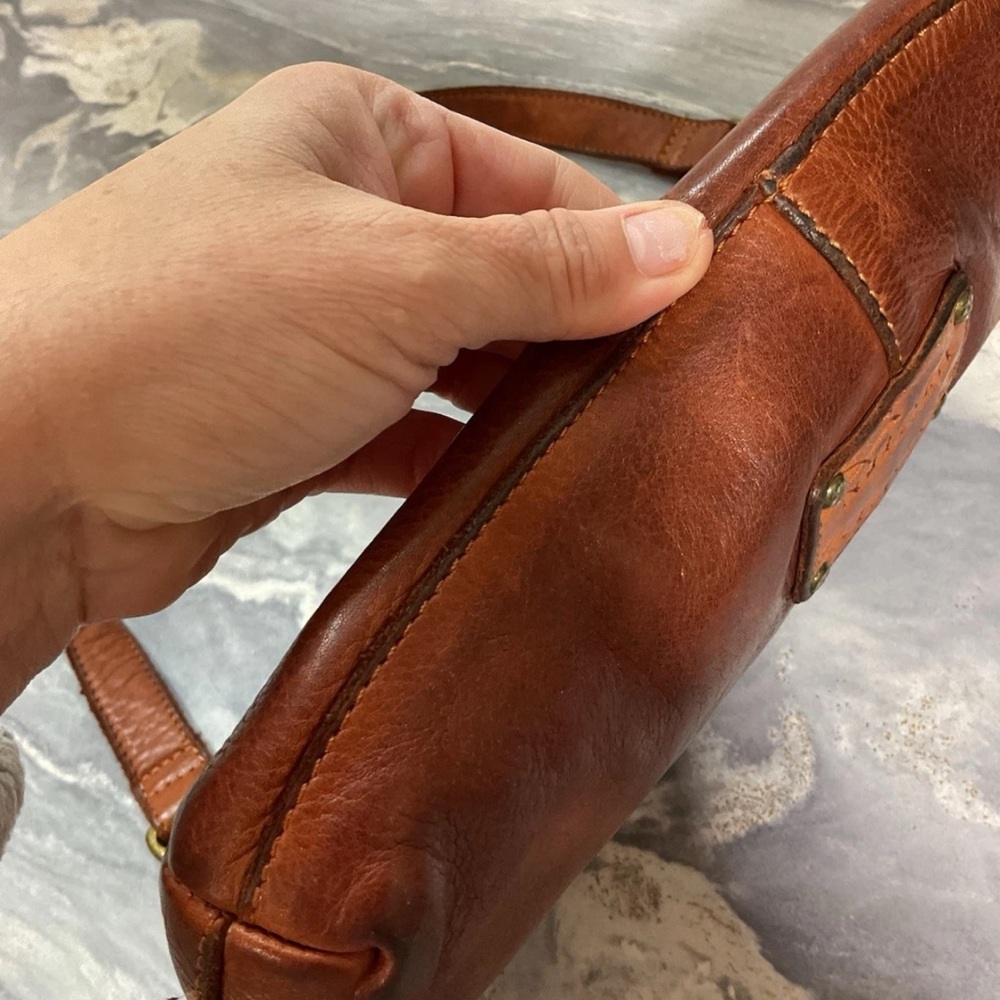 Spaghetti Western Genuine Leather   Messanger Bag - Picture 5 of 9